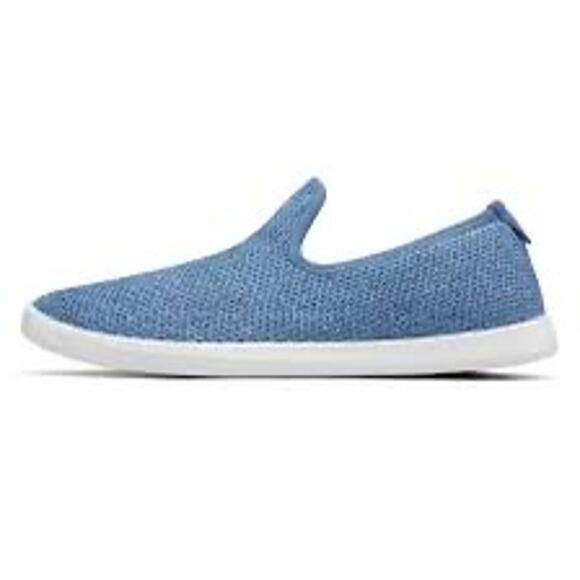 Allbirds Tree Loungers Blue Slip-On W7 Women’s Comfort Lightweight Knit - Picture 2 of 12
